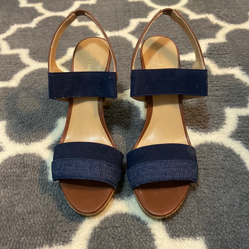 Brown Liz Claiborne heals, size 6.5